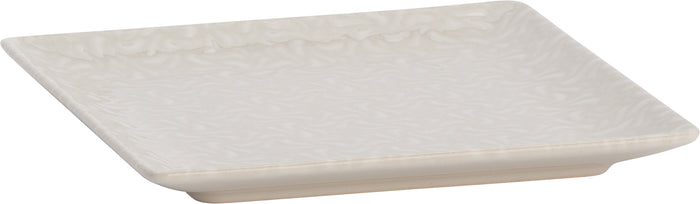 Lite-Body Hermes Gebaksbordjes - Set van 8 stuks - Ø16 cm - Wit Relief