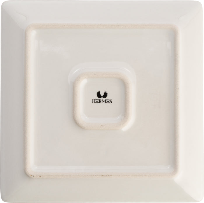 Lite-Body Hermes Gebaksbordjes - Set van 8 stuks - Ø16 cm - Wit Relief
