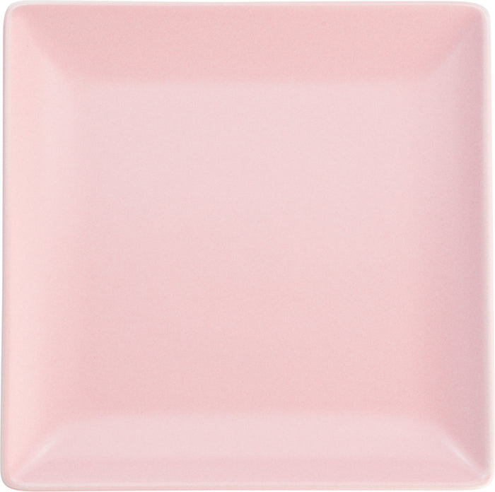 Lite-Body Hermes Gebaksbordjes - Set van 8 stuks - Ø16 cm - Roze Mat