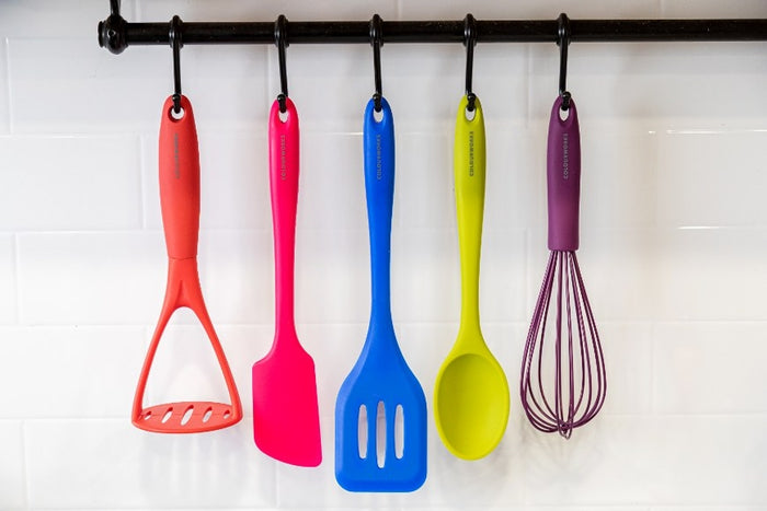 Keukengerei Set, Siliconen, 5 Delig, Gekleurd - ColourWorks | Brights
