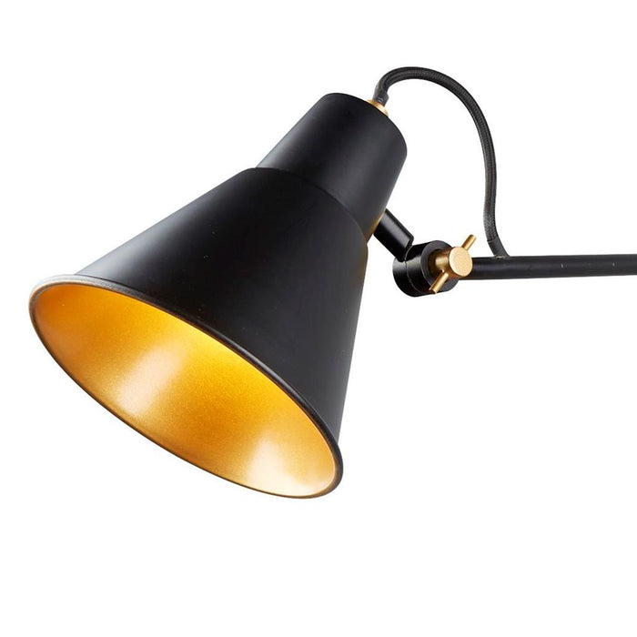 Bussandri Wandlamp landelijk - Metaal - Zwart