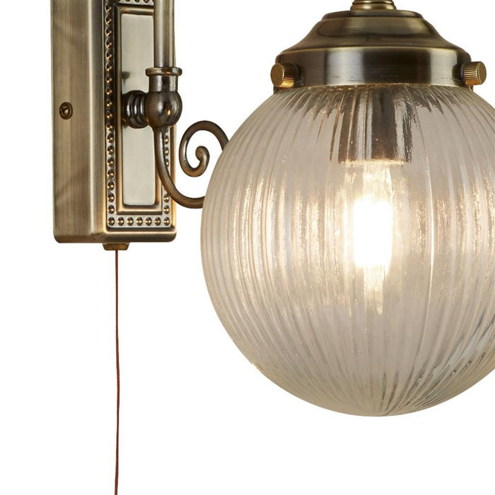 Bussandri Wandlamp bohemian - Metaal - Brons