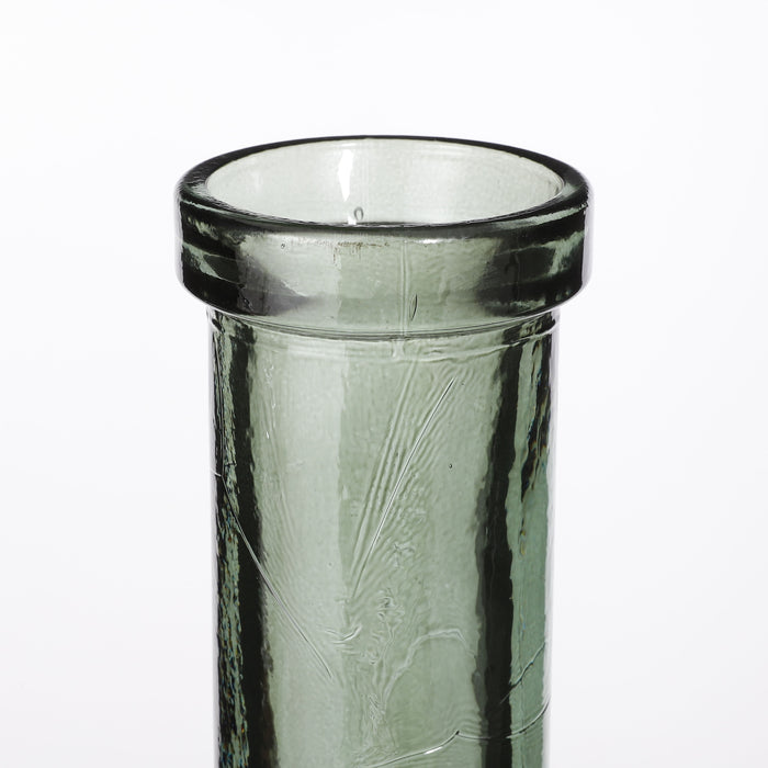 Mica Decorations Rioja Glazen Fles - H50 x Ø15 cm - Groen