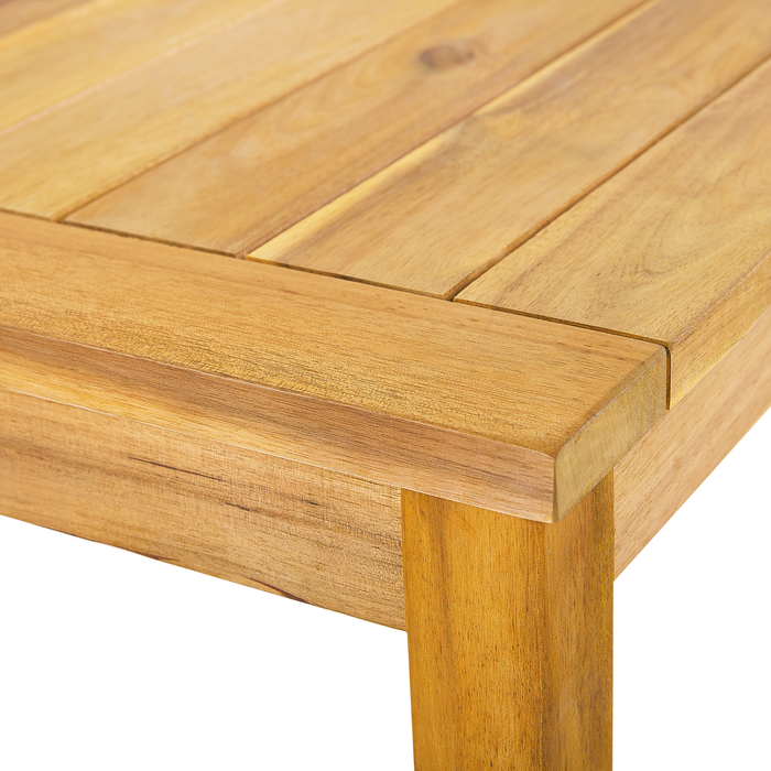 Beliani - PALLANO - Loungeset - Lichte houtkleur - Acaciahout
