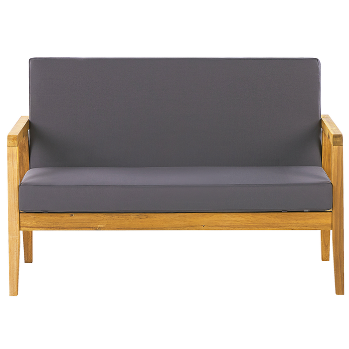 Beliani - PALLANO - Loungeset - Lichte houtkleur - Acaciahout
