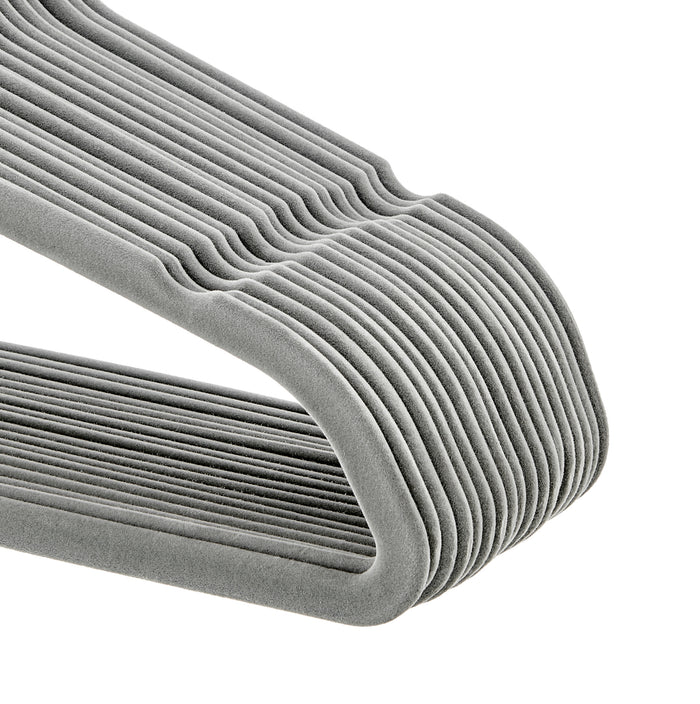 ACAZA Kledinghanger Grijs  - 50 st.
