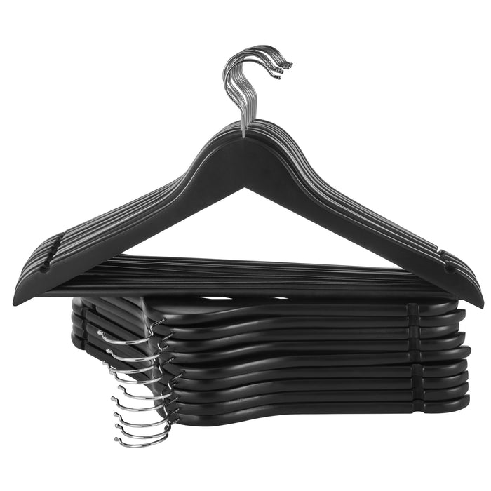 ACAZA Kledinghanger Zwart  - 20 st.