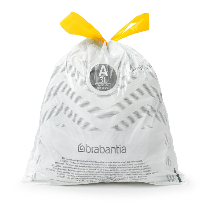 Brabantia PerfectFit Type A Afvalzakken 3 L - 40 zakken