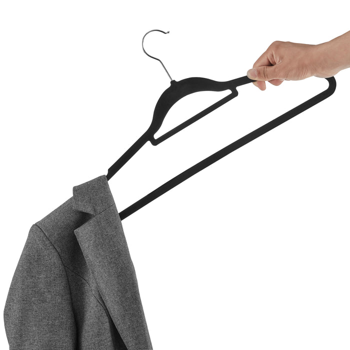 ACAZA Kledinghanger Zwart  - 50 st.