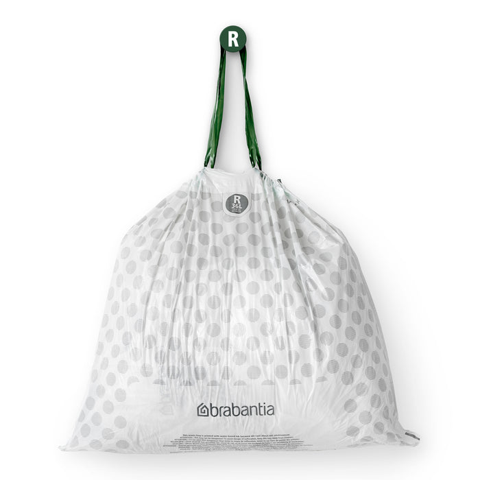 Brabantia PerfectFit Type R Afvalzakken 36 L - 40 zakken