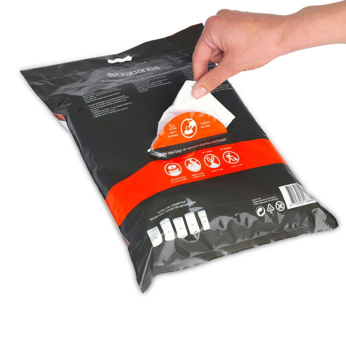 Brabantia PerfectFit Type L Afvalzakken 40-45 L - 40 zakken