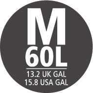 Brabantia PerfectFit Type M Afvalzakken 60 L - 40 zakken