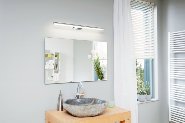 EGLO Vadumi Wandlamp - LED - 78 cm - Chroom