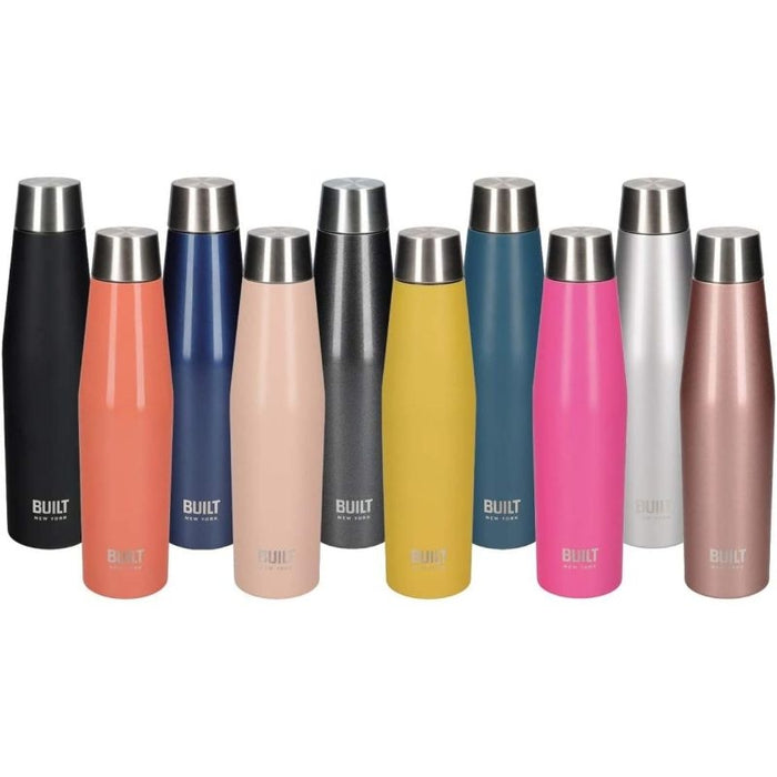 Dubbelwandige Thermosfles, 0.54 Liter, Rose|Gold - BUILT New York | Pe