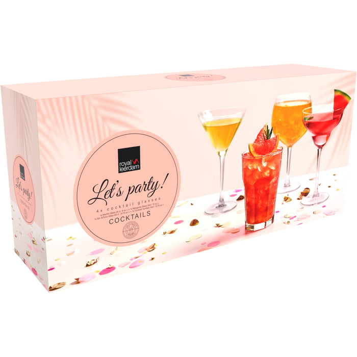 Royal Leerdam Cocktailset  65 cl - 4-delig