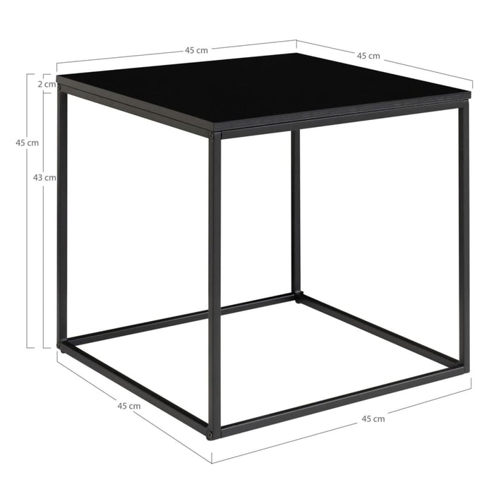 House Nordic Bijzettafel Zwart