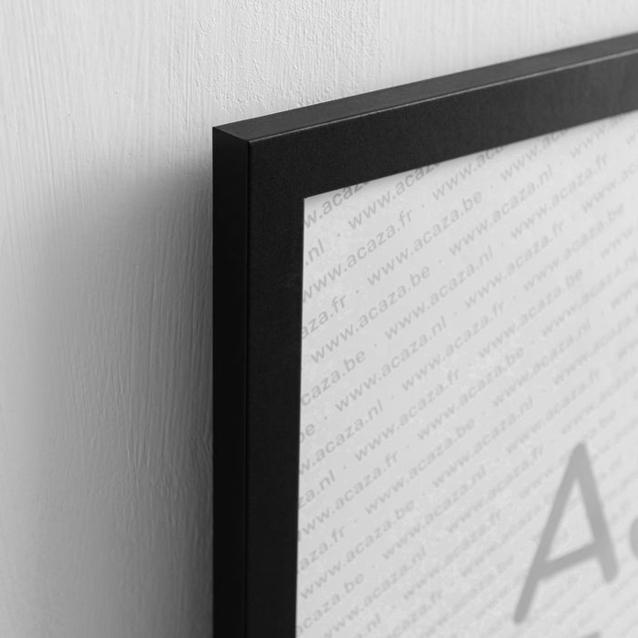 Set van 2 Fotokaders - A3 formaat - Foto Lijsten in MDF Hout - Zwart