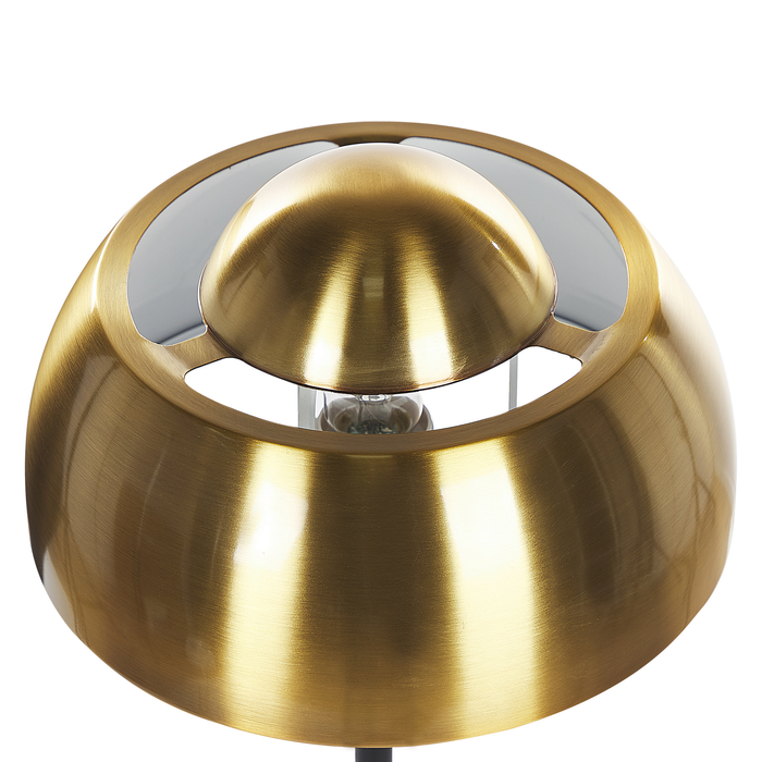 Beliani - SENETTE - Tafellamp - Zwart|Goud - Metaal