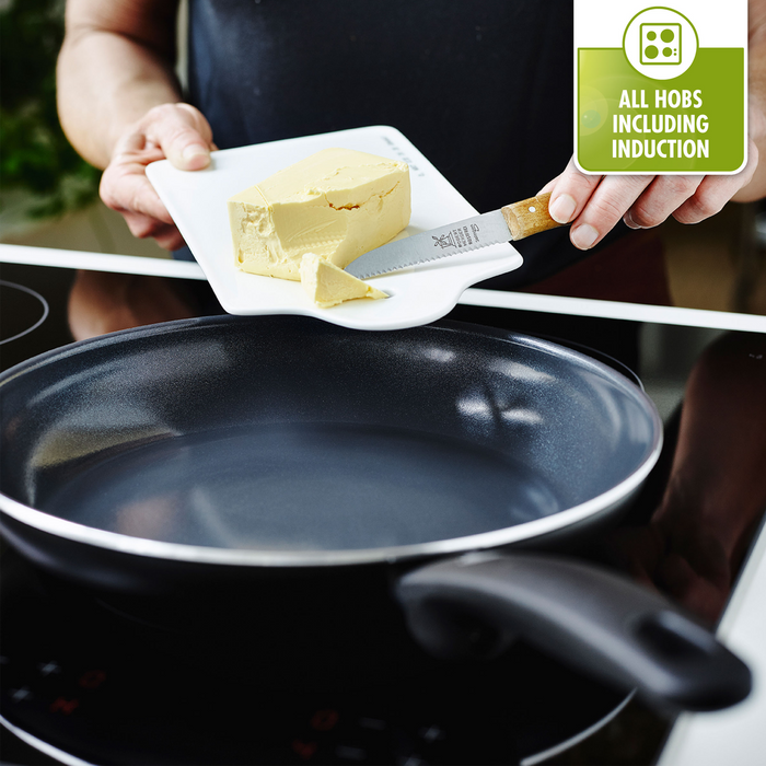 GreenPan Cambridge Black vierkante Grillpan
