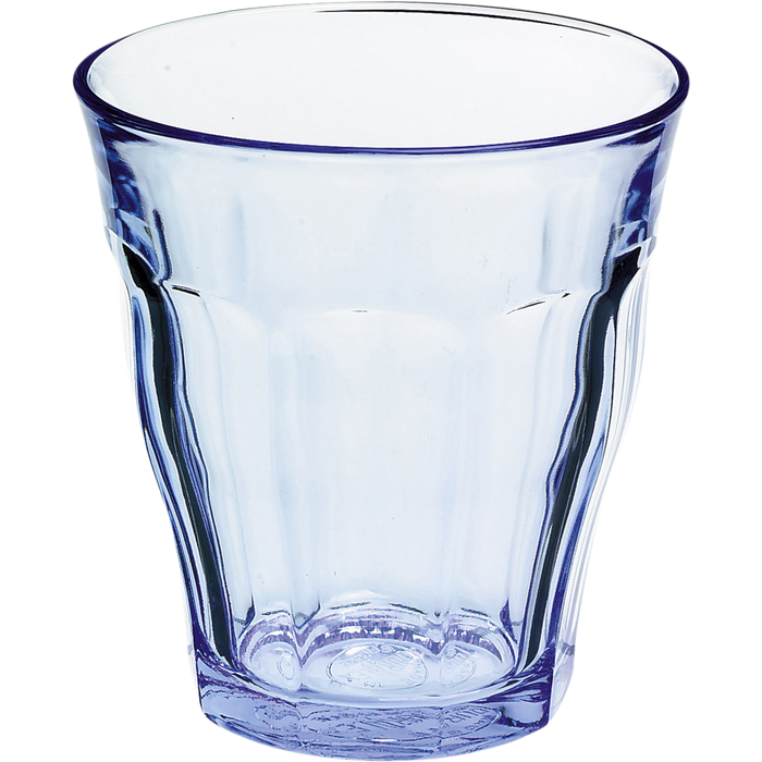 Duralex Picardie Waterglas 22 cl - 8,4cm - 6 stuks - Blauw Glas