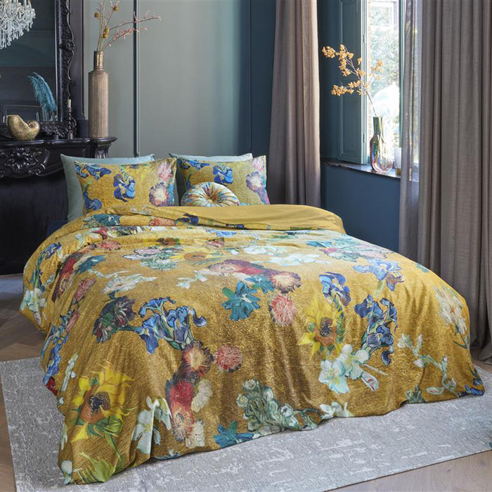 Beddinghouse X Van Gogh Museum Partout Dekbedovertrek 200 x 200/220 cm - Goud