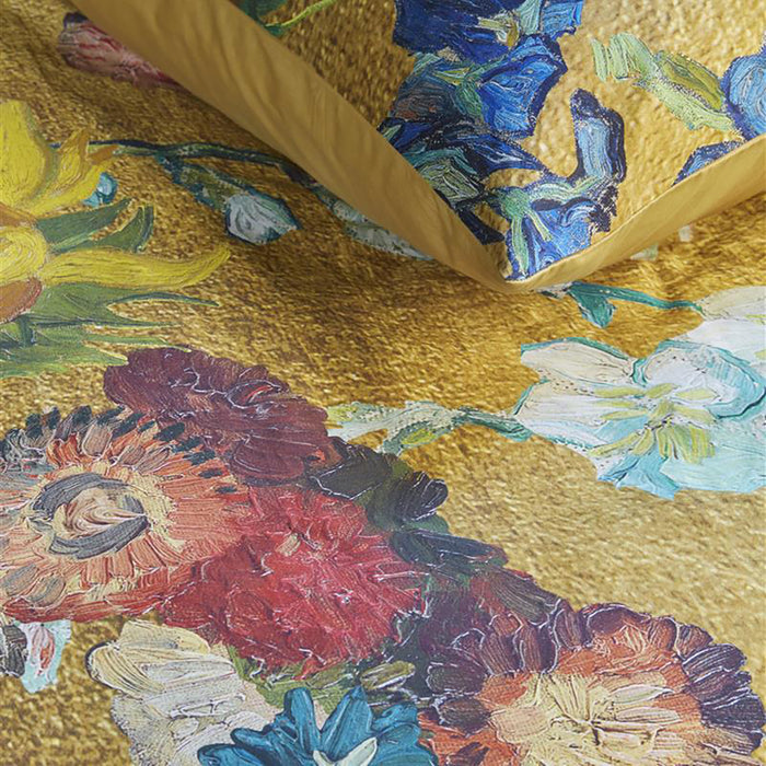 Beddinghouse X Van Gogh Museum Partout Dekbedovertrek 200 x 200/220 cm - Goud