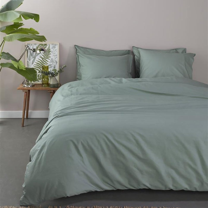 Ambiante Bamboo Dekbedovertrek 240 x 200/220 cm - Groen