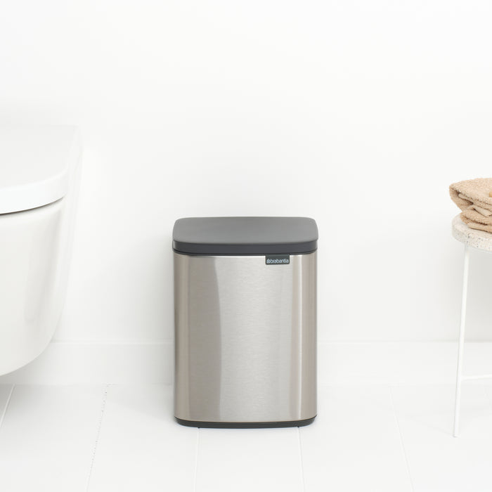 Brabantia Bo Afvalemmer 7 L - Matt Steel FPP