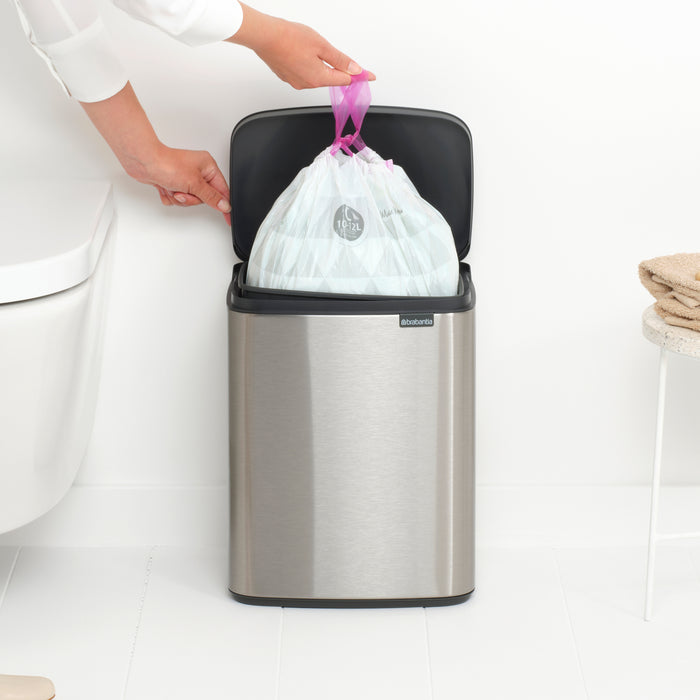 Brabantia Bo Afvalemmer 12 L - Matt Steel FPP