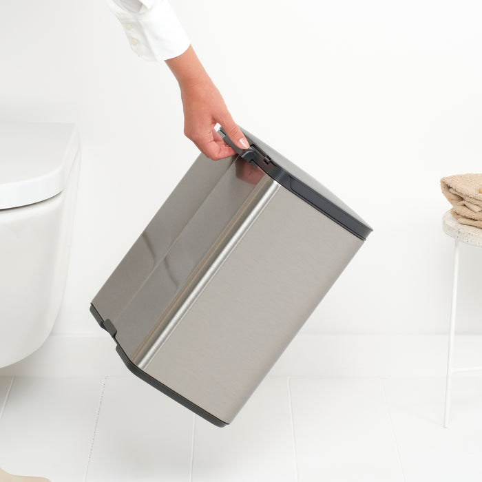Brabantia Bo Afvalemmer 12 L - Matt Steel FPP