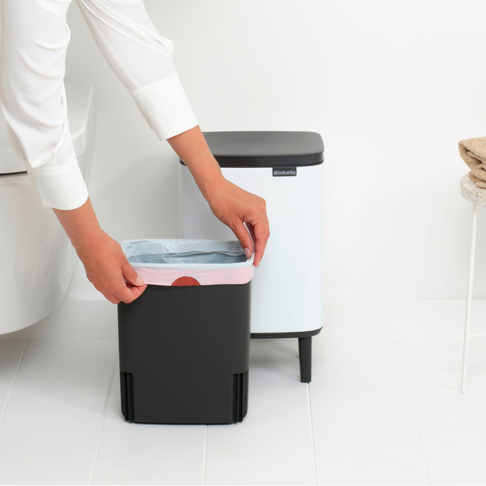 Brabantia Bo Hi Afvalemmer 7 L - White