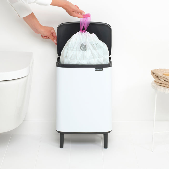 Brabantia Bo Hi Afvalemmer 12 L - White