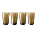 HKliving 70's Glassware Theeglas 0,4 L - Set van 4