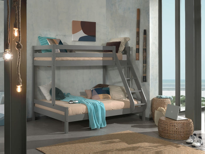 Vipack Pino Familiebed Grijs