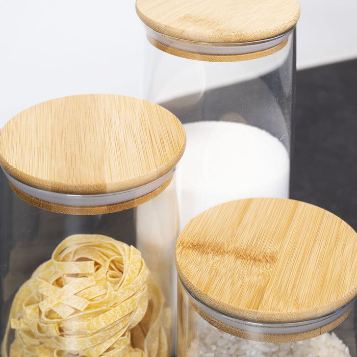 Krumble Voorraadpotten glas - 700 ml per pot