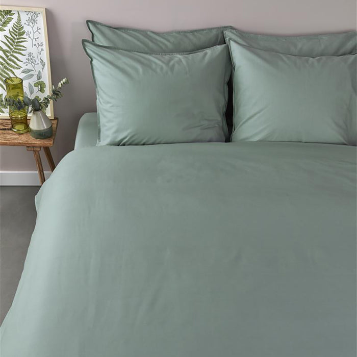 Ambiante Bamboo Dekbedovertrek 240 x 200/220 cm - Groen