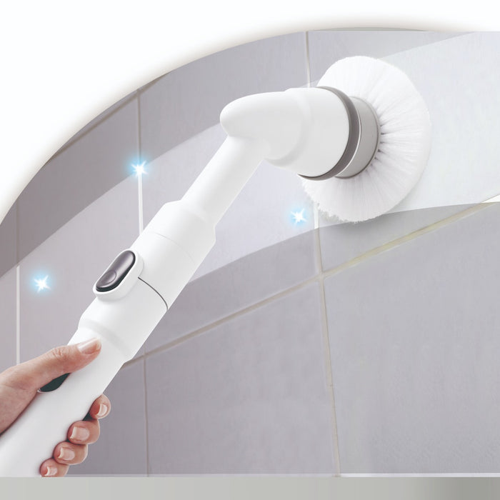Turbo Scrub Elektrische Schoonmaakborstel Roterend, Draadloos