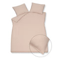 Vandyck Washed Cotton Dekbedovertrek 140 x 200/220 cm - Pale Pink