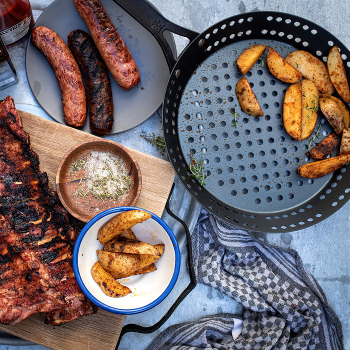 BK Black Steel Barbecue Pan
