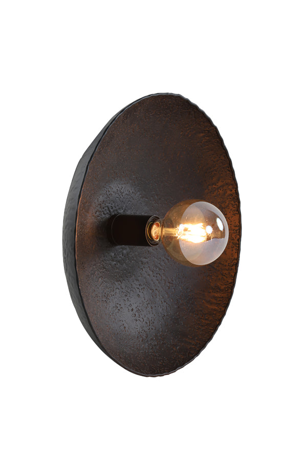 Light & Living - Wandlamp NEVA - Ø40x10.5cm - Zwart