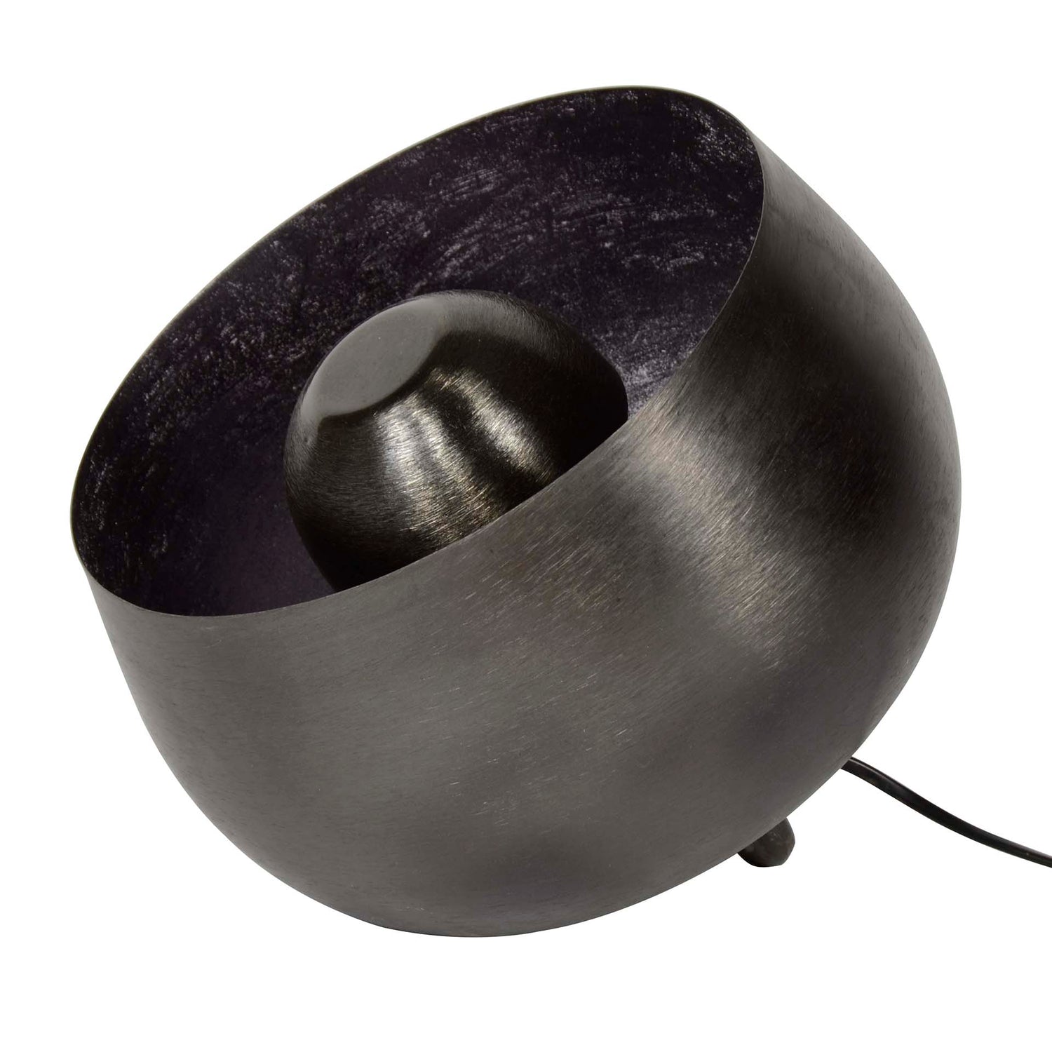 by fonQ  Babet Tafellamp Ø 28 cm - Zwart Nikkel