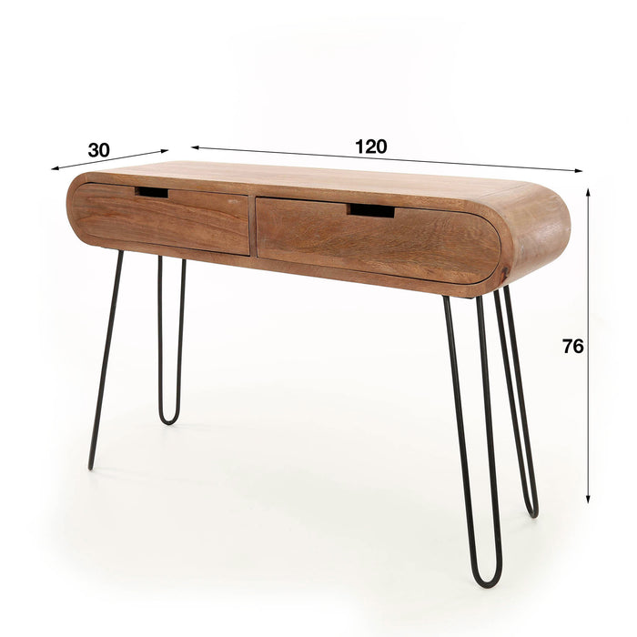 by fonQ  Bruce Sidetable met 2 Lades - Mangohout