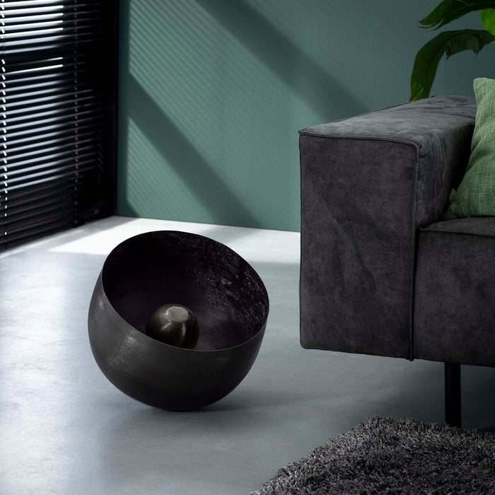 by fonQ  Babet Tafellamp Ø 36 cm - Zwart Nikkel