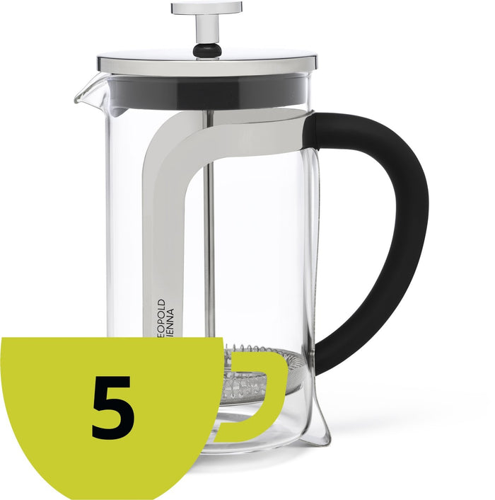 Leopold Vienna - Koffie & theemaker Shiny 600ml