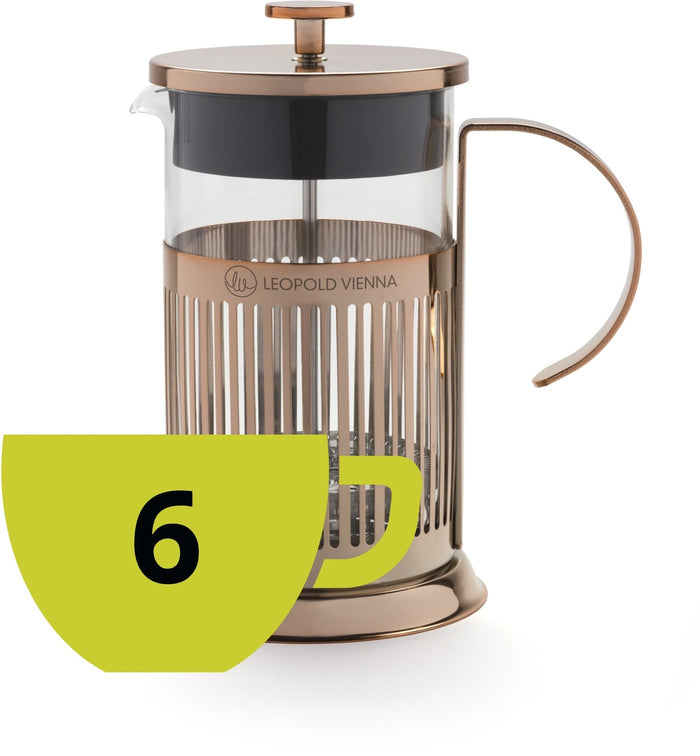 Leopold Vienna - Koffie- & theemaker Koper 800ml
