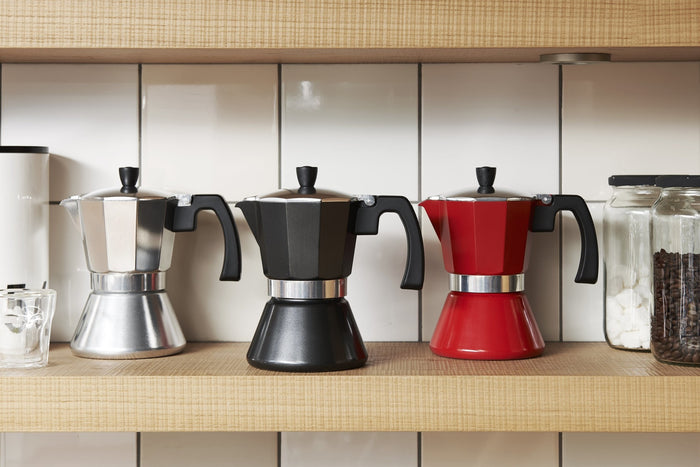 Leopold Vienna - Espressomaker Tivoli 6-kops zwart