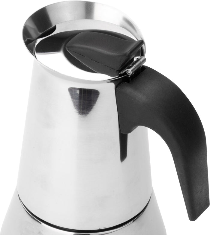 Leopold Vienna - Espressomaker Trevi 4-kops RVS