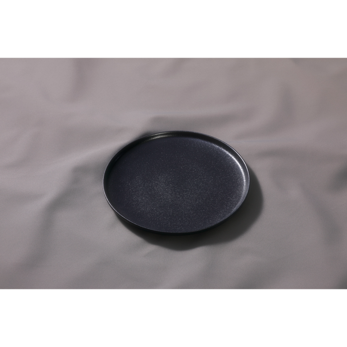 Maastricht Porselein - Universe - Bord - 2 stuks - ø 19 cm - Zwart