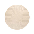 Boho&me Rond buitenkleed - Verano wit - 80 cm rond