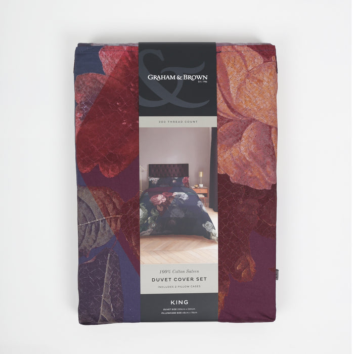 Graham & Brown Dekbedovertrek 220x230 - Timepiece Amethyst